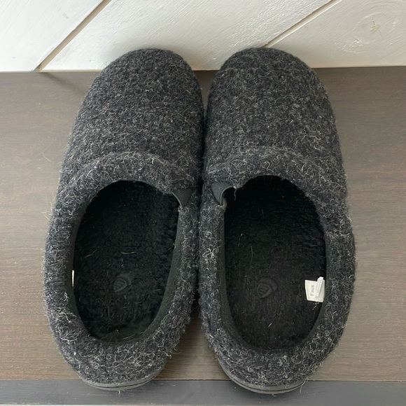 Acorn Wool Blend Men's 10.5-11.5 Digby Gore, Black Tweed - Picture 5 of 9